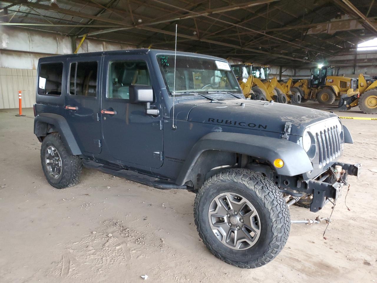 2016 Jeep Wrangler VIN 1C4BJWFG7GL200881 Copart auction photo, front end / mechanical damage thumbnail 4