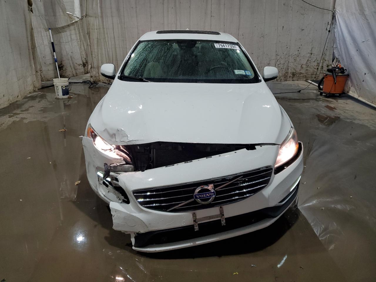 2016 Volvo S60 VIN YV1612TK7G2413753 Copart auction photo, front end damage thumbnail 5