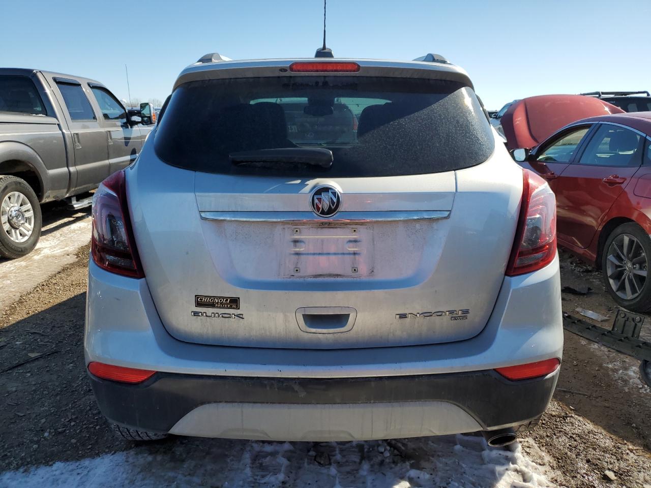 2017 Buick Encore VIN KL4CJESB4HB003189 Copart auction photo, side damage thumbnail 6