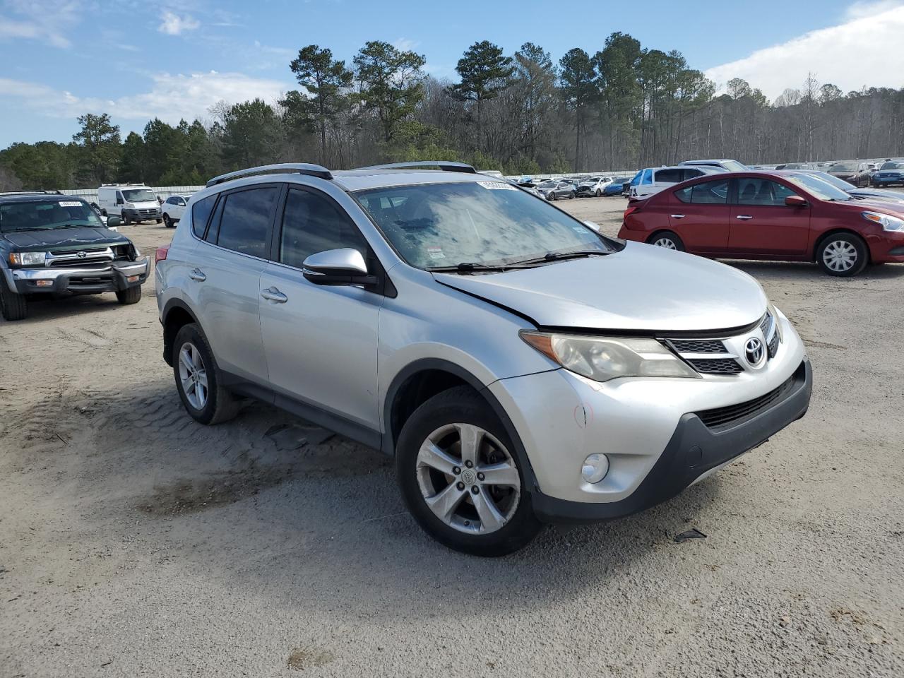 2014 Toyota RAV 4 VIN 2T3WFREV6EW106053 Copart auction photo, rear end damage thumbnail 4