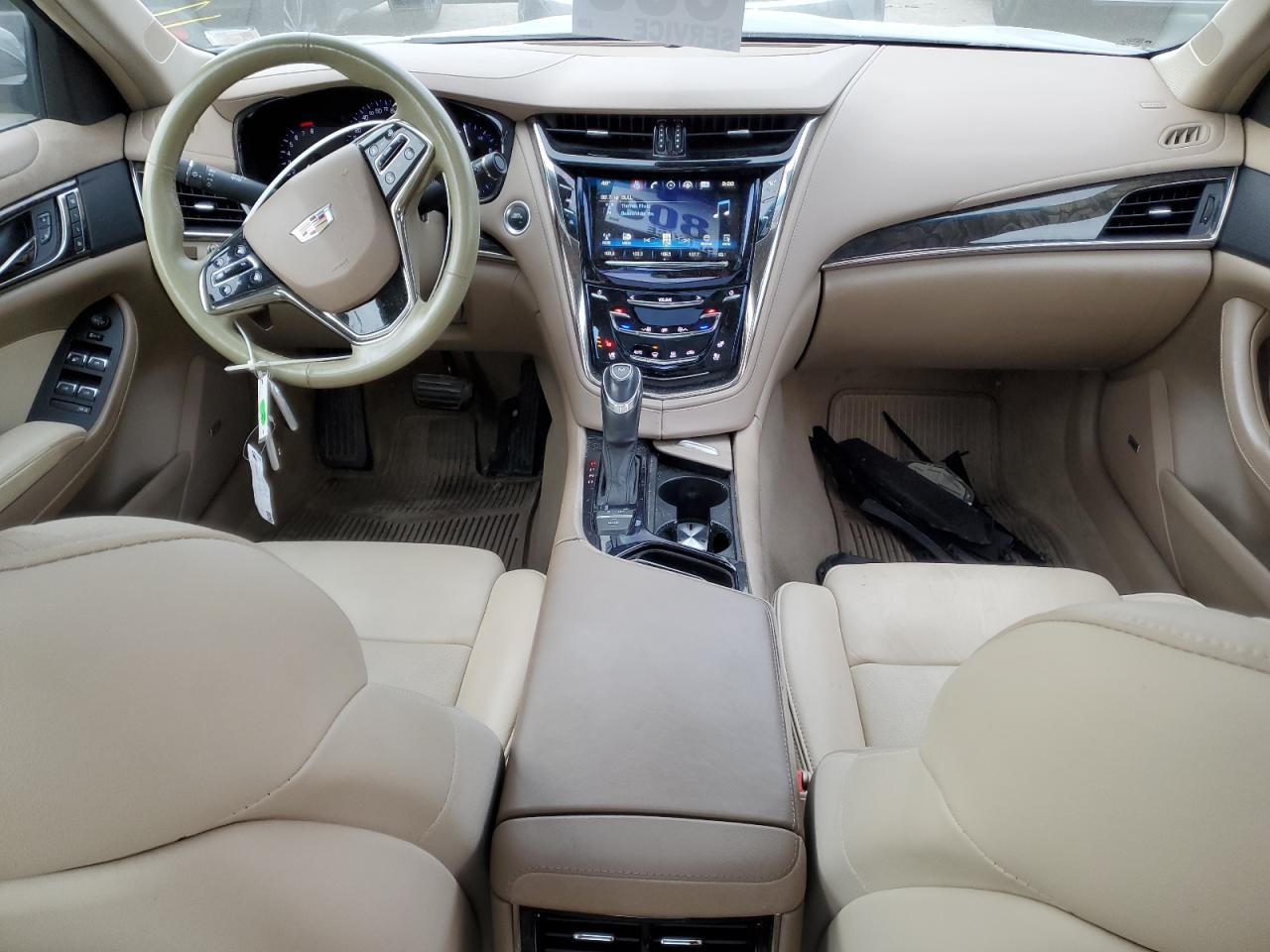 2016 Cadillac CTS VIN 1G6AX5SX5G0121398 Copart auction photo, front end damage thumbnail 8