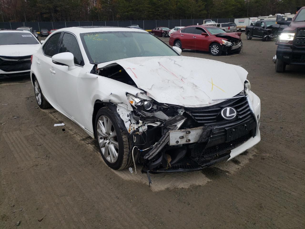 2015 Lexus IS VIN JTHCF1D2XF5022241 - Copart auction photo