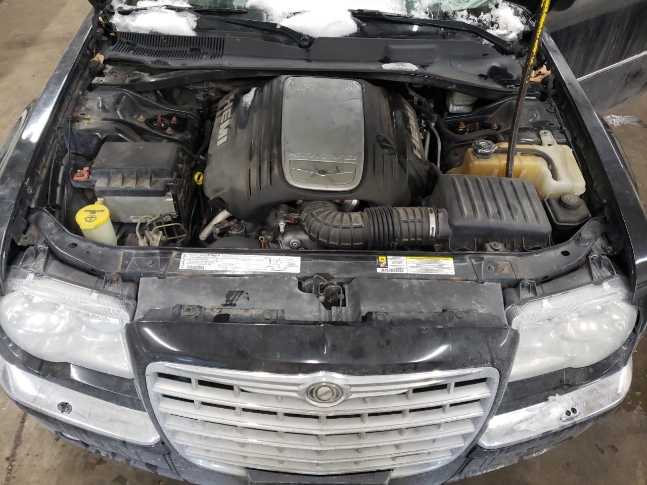 2007 Chrysler 300 VIN 2C3LK63H67H719887 Copart auction photo, front end damage thumbnail 11