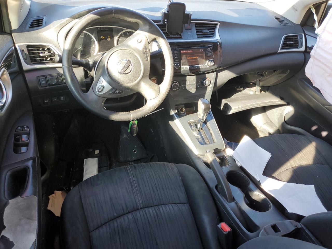 2017 Nissan Sentra VIN 3N1AB7AP8HY349706 Copart auction photo, side damage thumbnail 8