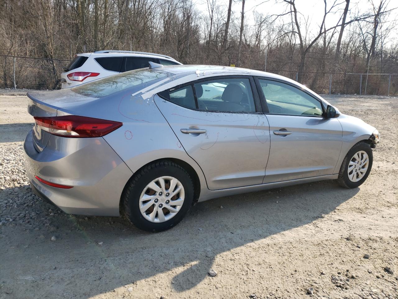2017 Hyundai Elantra VIN 5NPD74LF5HH167540 Copart auction photo, front end / side damage thumbnail 3
