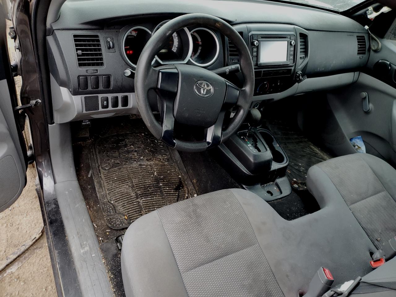 2014 Toyota Tacoma VIN 5TFNX4CN5EX031775 Copart auction photo, undercarriage / front end damage thumbnail 8