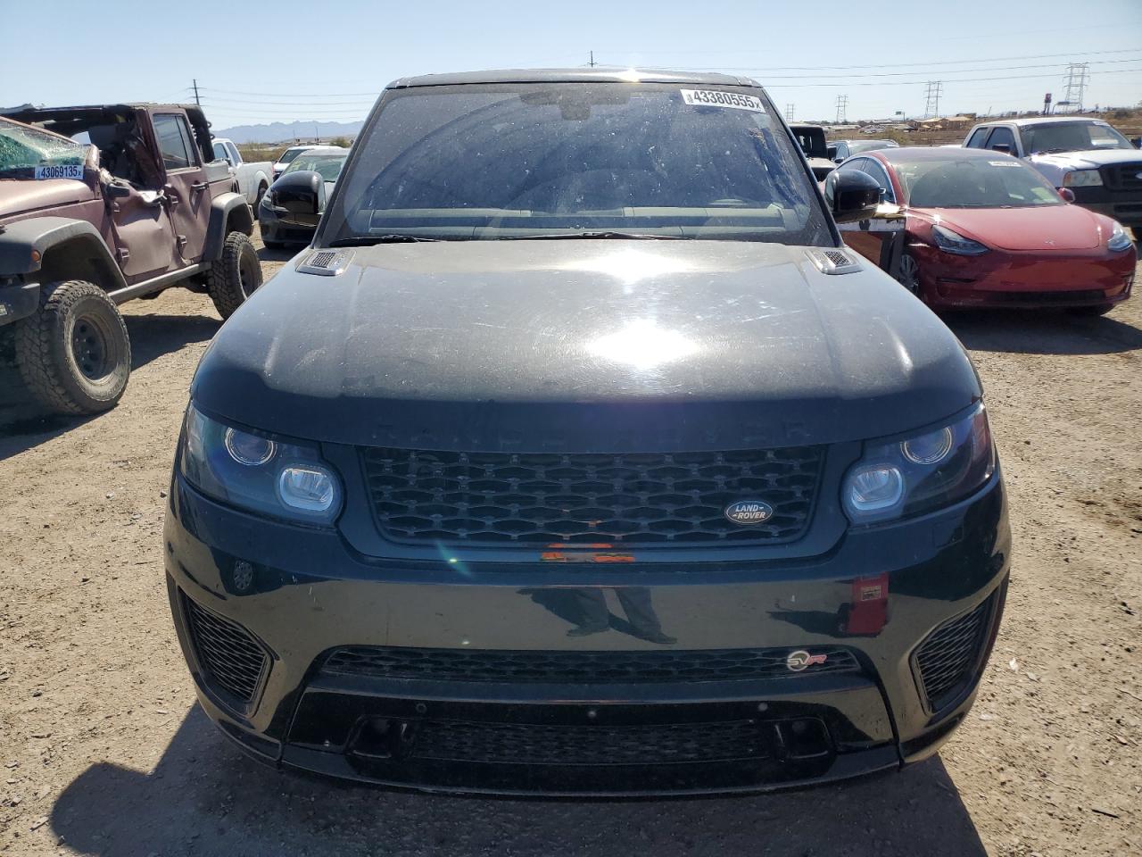 2016 Land Rover Range rover sport VIN SALWZ2EF5GA580299 Copart auction photo, vandalism damage thumbnail 5
