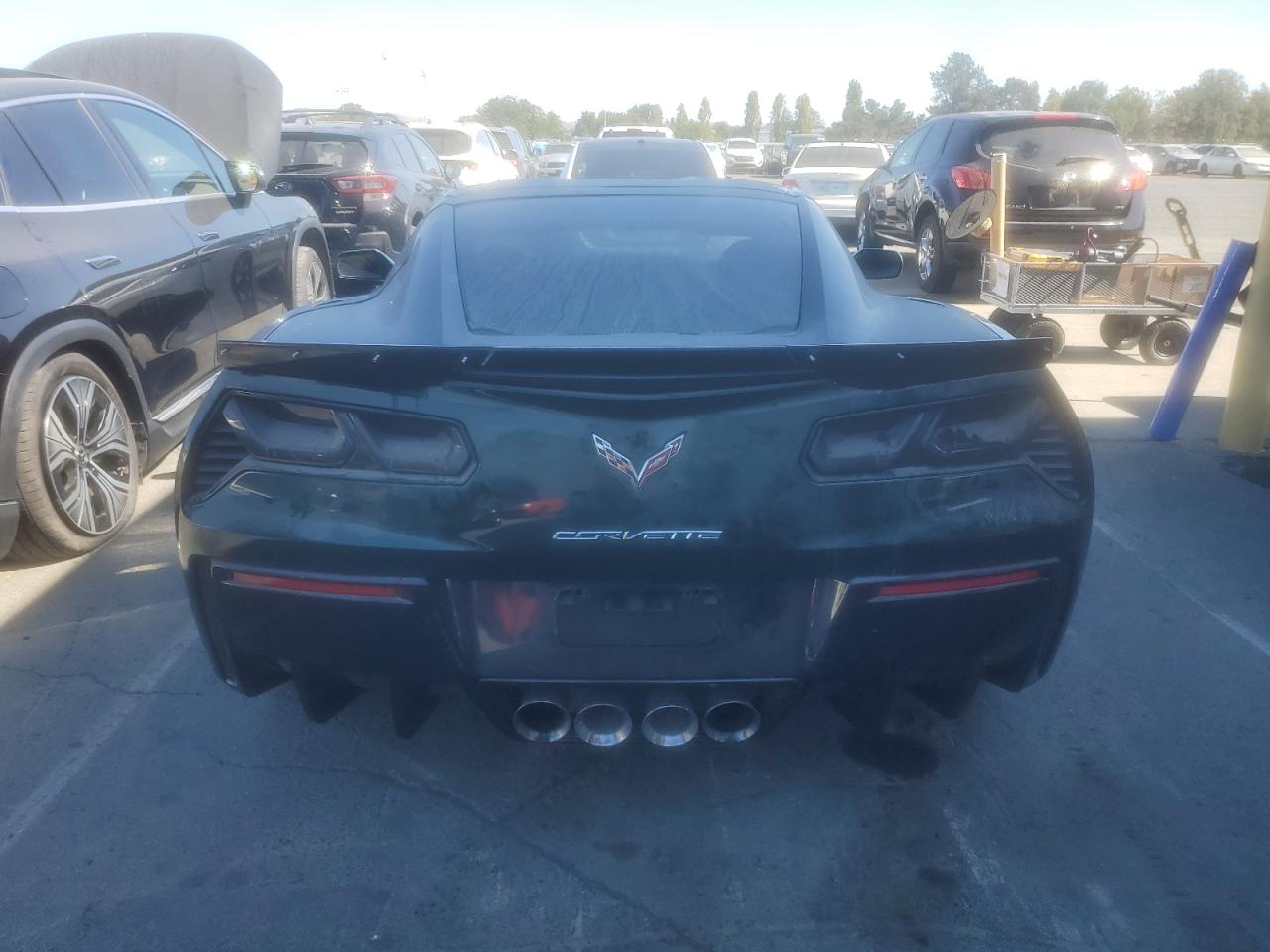 2014 Chevrolet Corvette VIN 1G1YJ2D71E5106205 Copart auction photo, minor dent/scratches damage thumbnail 6