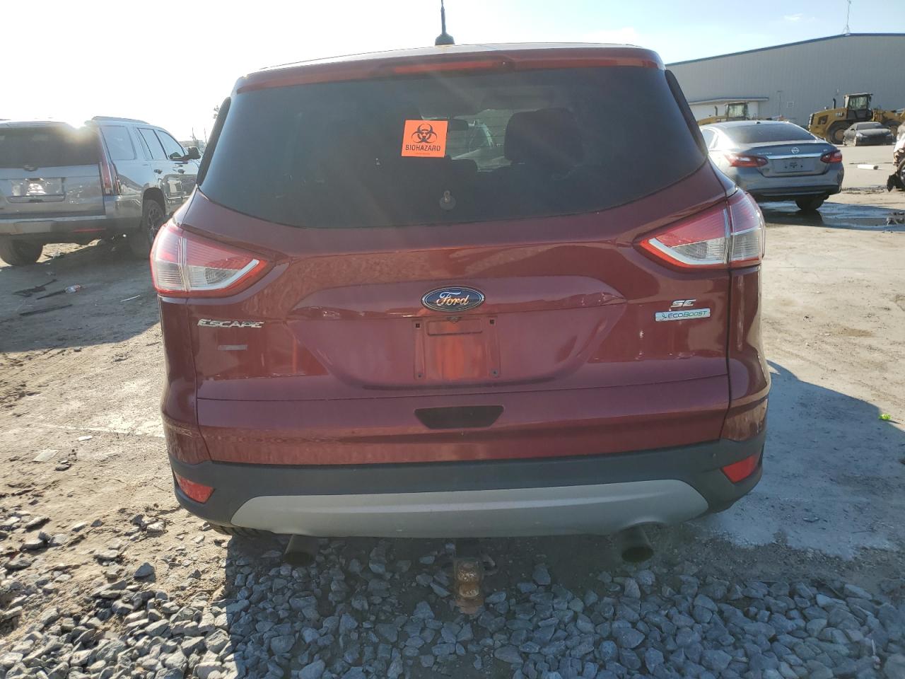 2014 Ford Escape VIN 1FMCU0GXXEUD68282 Copart auction photo, front end damage thumbnail 6