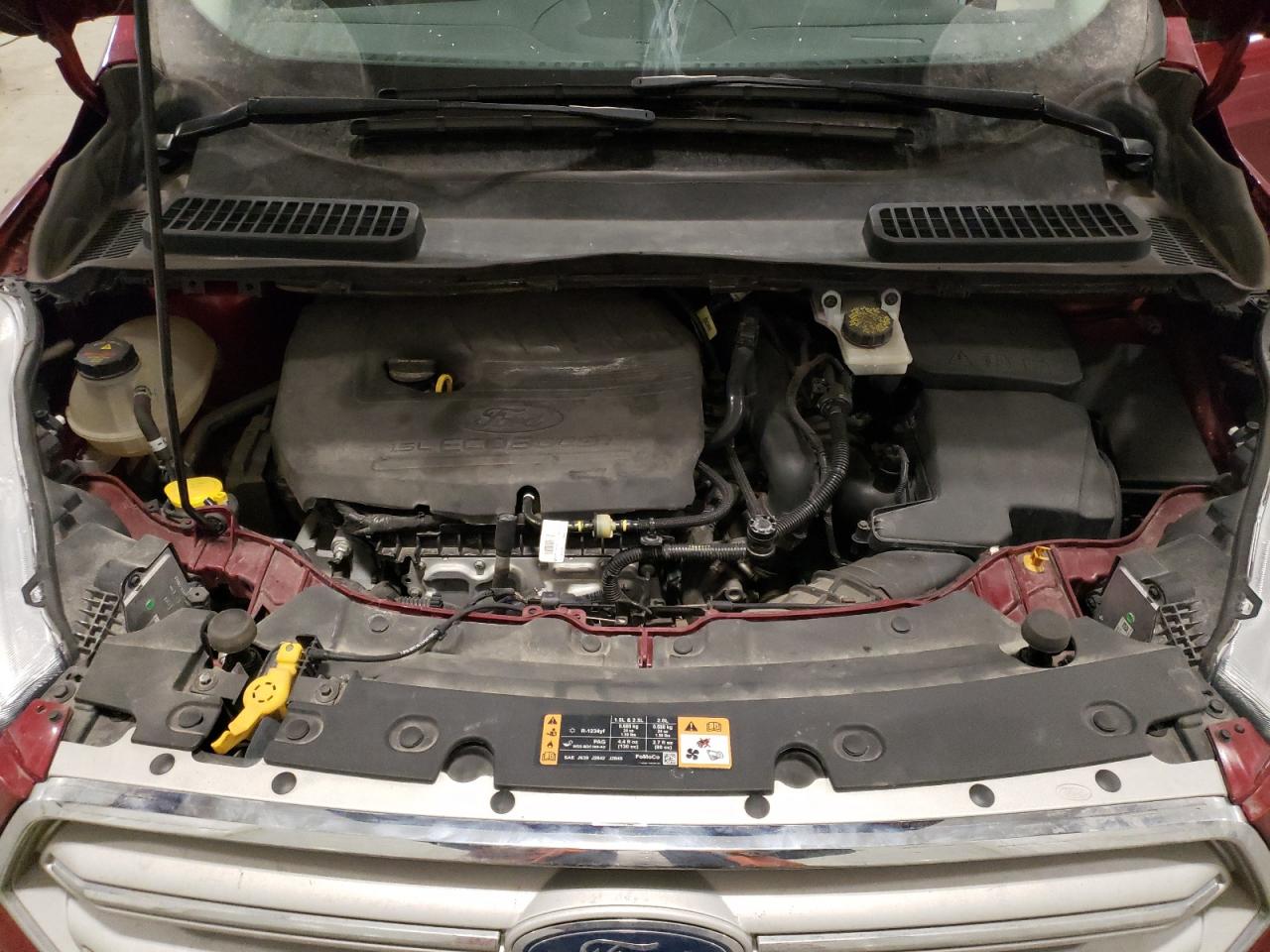 2018 Ford Escape VIN 1FMCU9HD2JUA52748 Copart auction photo, side / rear end damage thumbnail 13