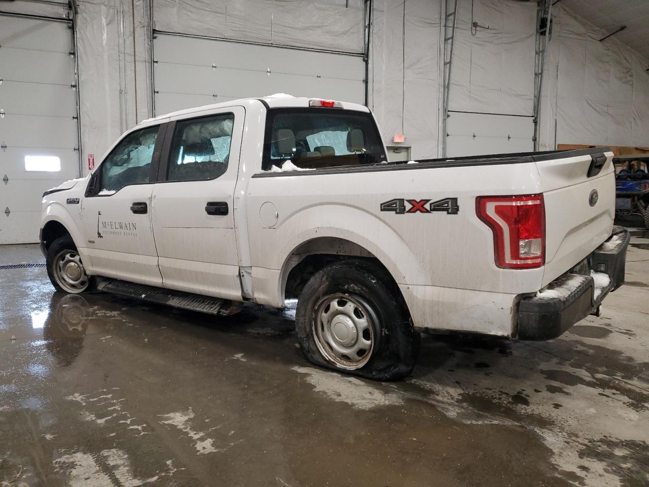 2017 Ford F-150 VIN 1FTEW1EP7HKD77814 Copart auction photo, rollover damage thumbnail 2