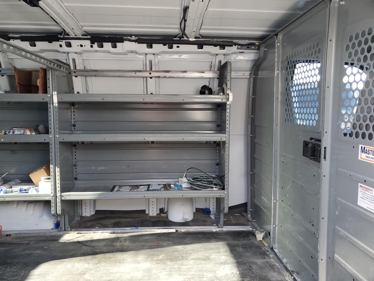 2017 GMC Savana VIN 1GTW7AFF2H1180949 Copart auction photo, side damage thumbnail 11