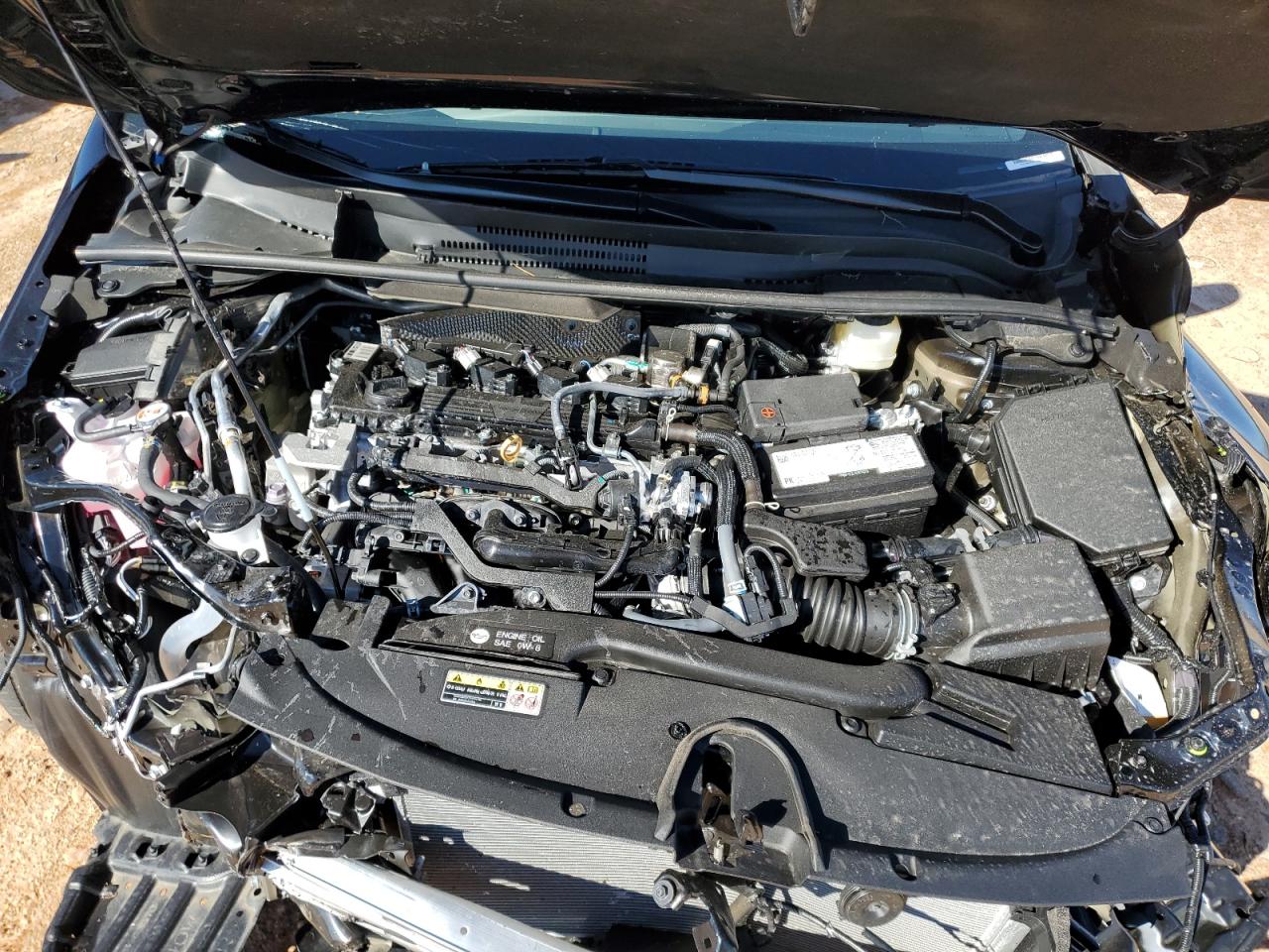 2024 Toyota Corolla VIN 5YFT4MCE6RP206653 Copart auction photo, front end / mechanical damage thumbnail 12