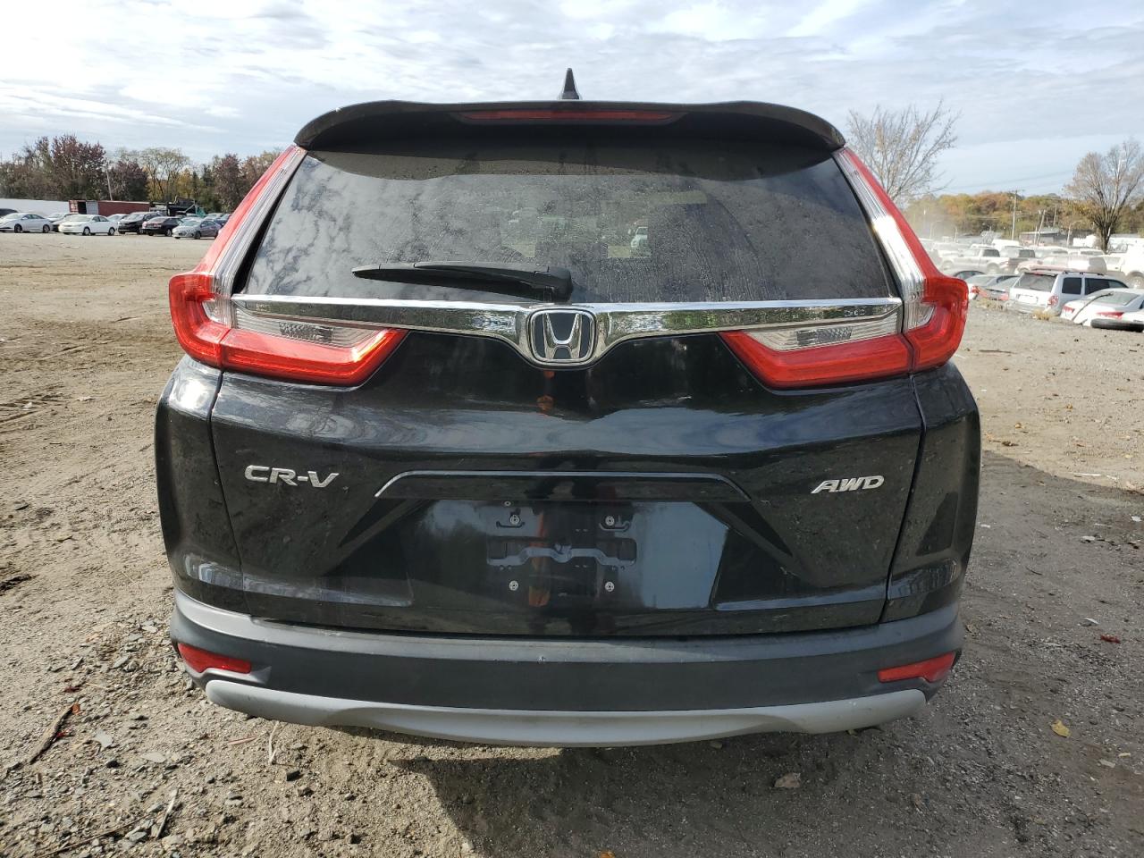2017 Honda CR-V VIN 2HKRW2H83HH651956 Copart auction photo, side damage thumbnail 6