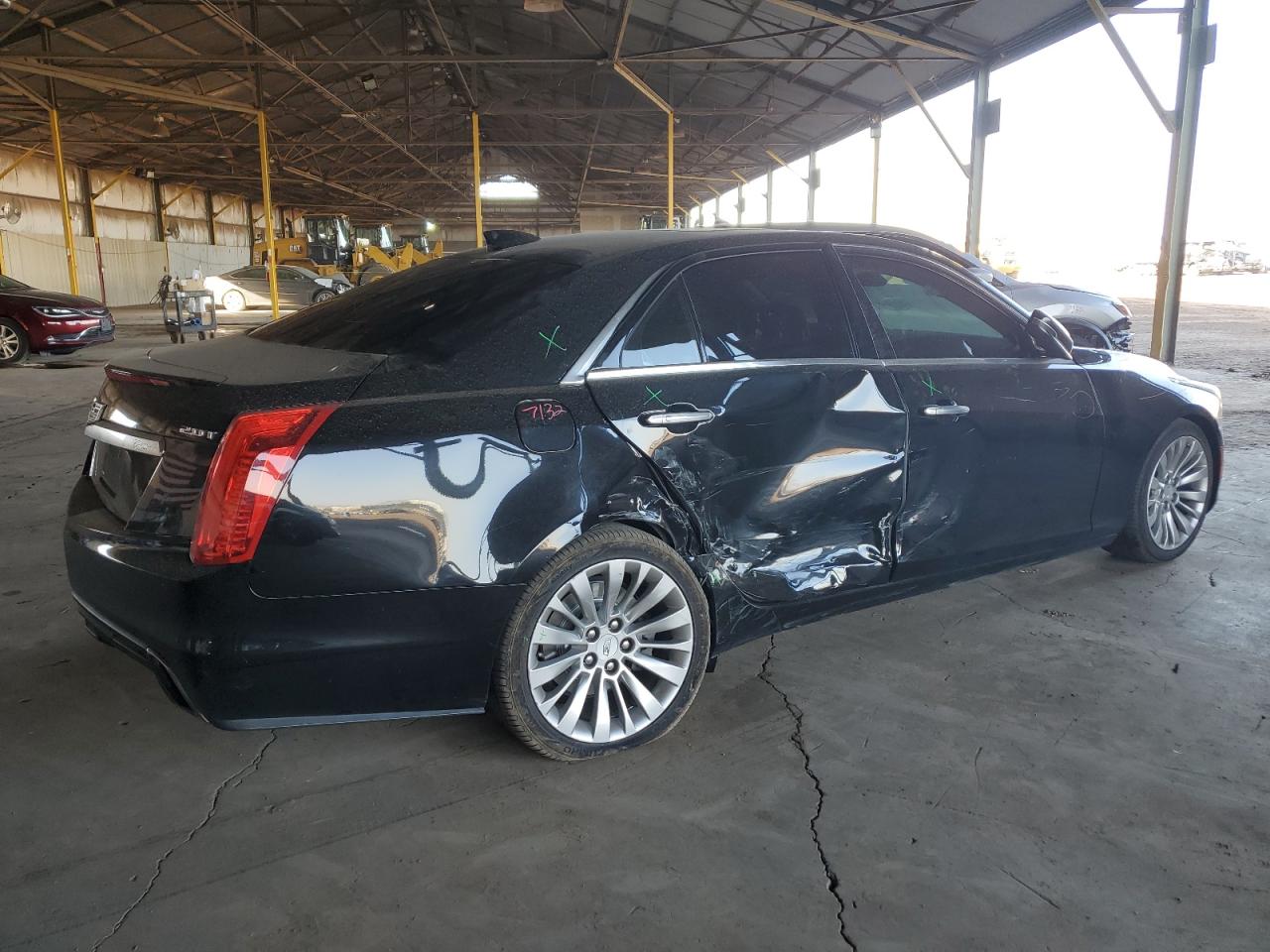 2019 Cadillac CTS VIN 1G6AR5SX5K0114499 Copart auction photo, side damage thumbnail 3