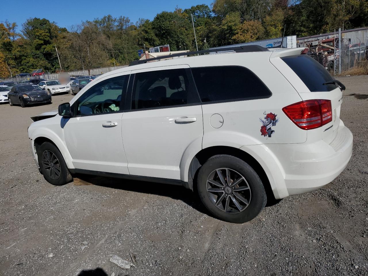 2018 Dodge Journey VIN 3C4PDCABXJT535359 Copart auction photo, front end damage thumbnail 2