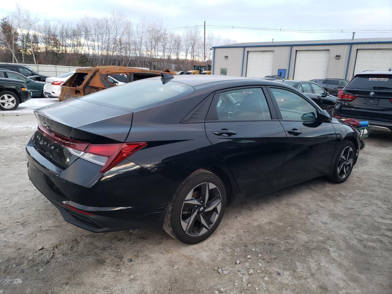 2023 Hyundai Elantra VIN 5NPLS4AG0PH096851 Copart auction photo, mechanical damage thumbnail 3