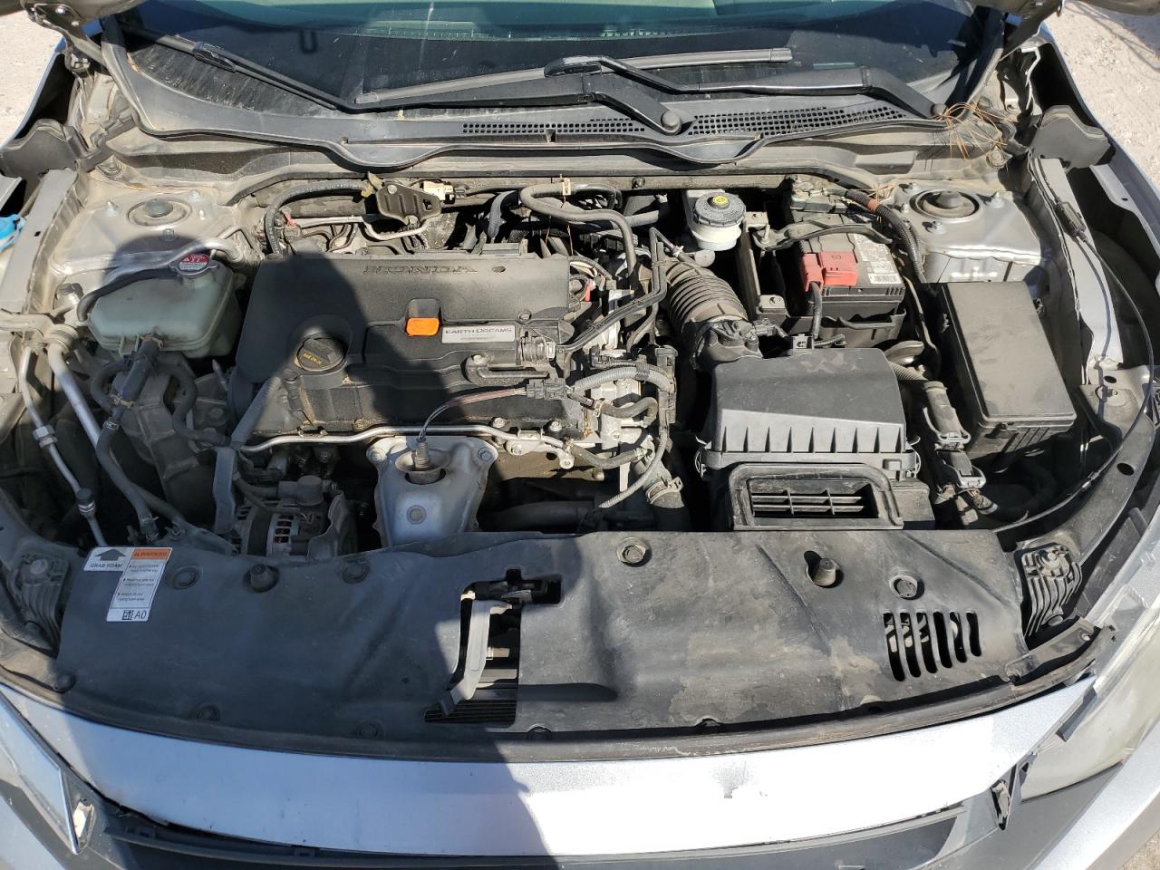 2017 Honda Civic VIN 19XFC2F52HE051065 Copart auction photo, side / rear end damage thumbnail 12