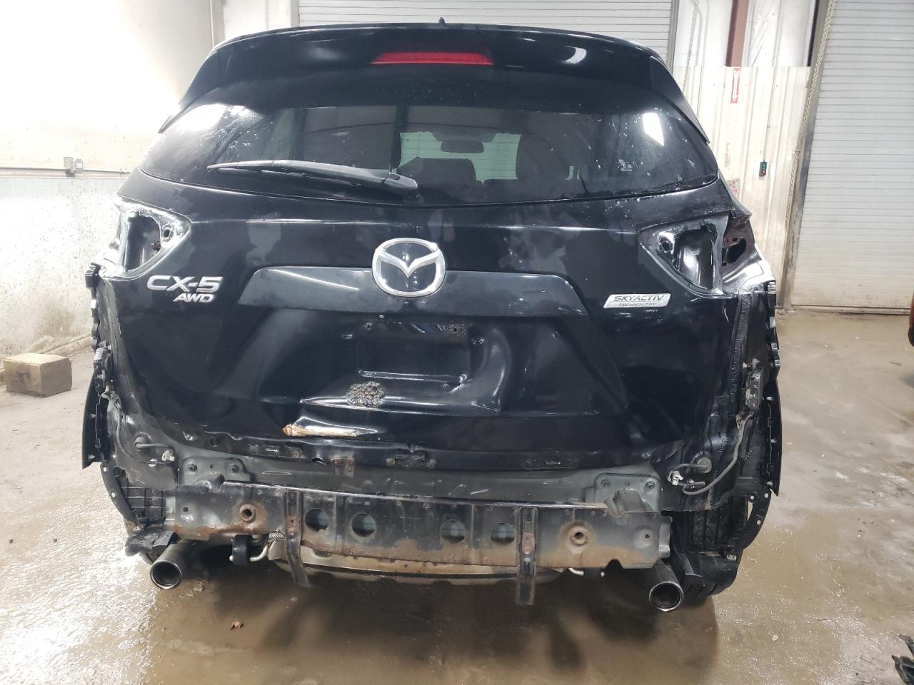2014 Mazda CX-5 VIN JM3KE4CY4E0305311 Copart auction photo, rear end damage thumbnail 6