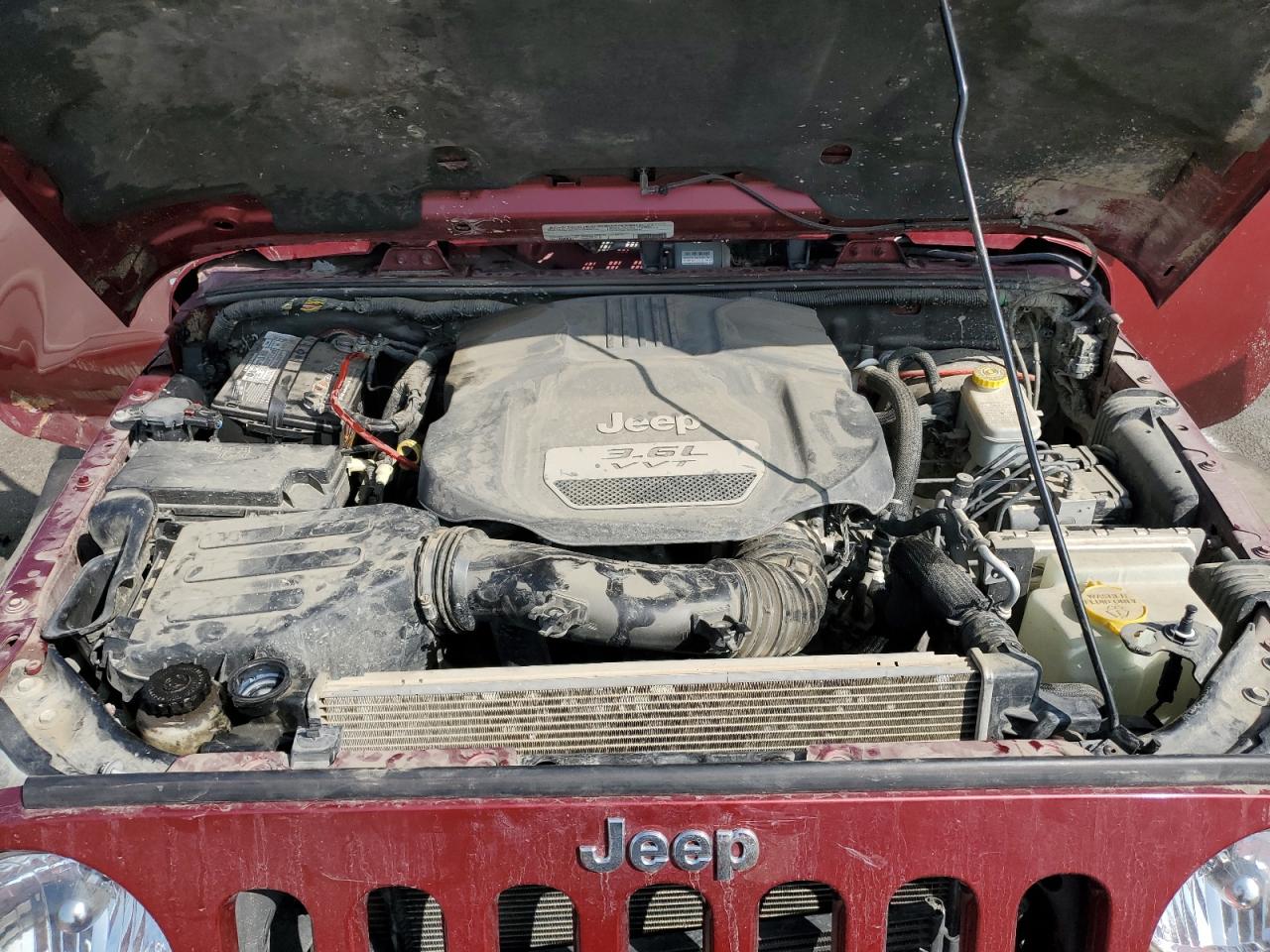 2012 Jeep Wrangler VIN 1C4HJWFGXCL278107 Copart auction photo, all over / side damage thumbnail 11