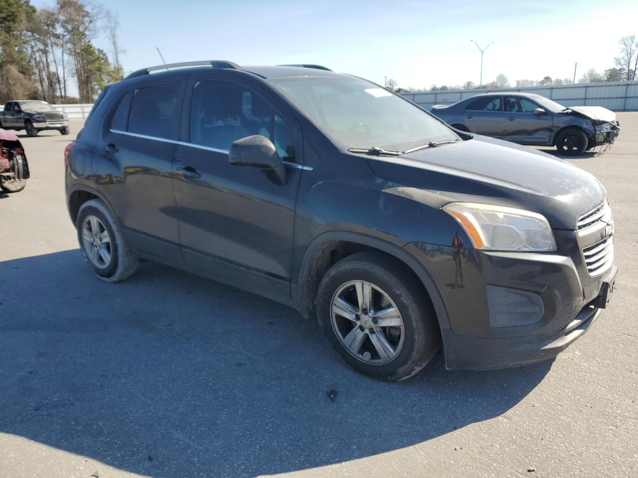 2015 Chevrolet Trax VIN KL7CJLSB9FB074778 Copart auction photo, undercarriage damage thumbnail 4