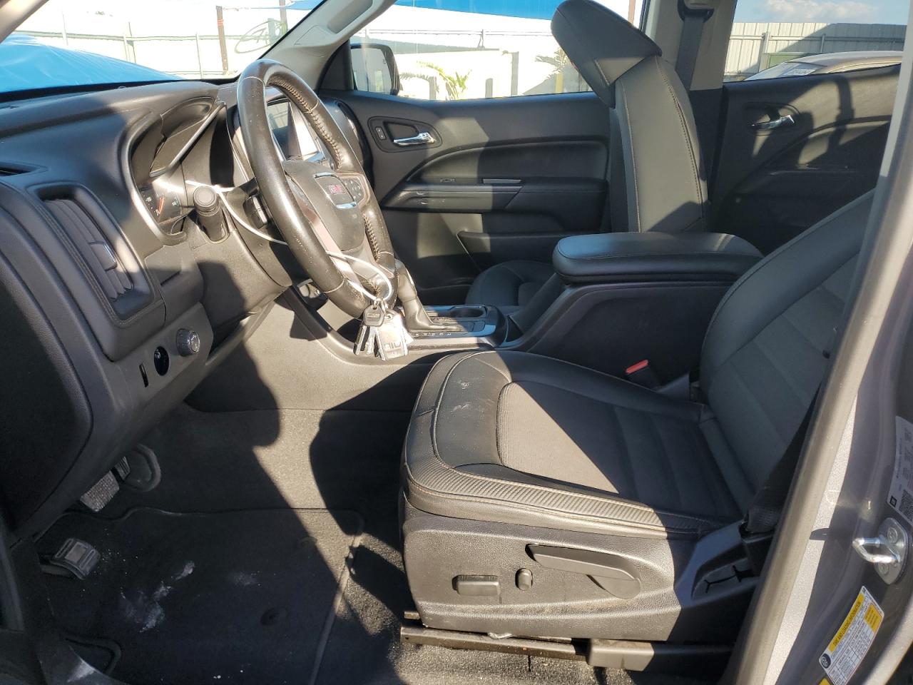 2021 GMC Canyon VIN 1GTG6FEN9M1186142 Copart auction photo, front end damage thumbnail 7