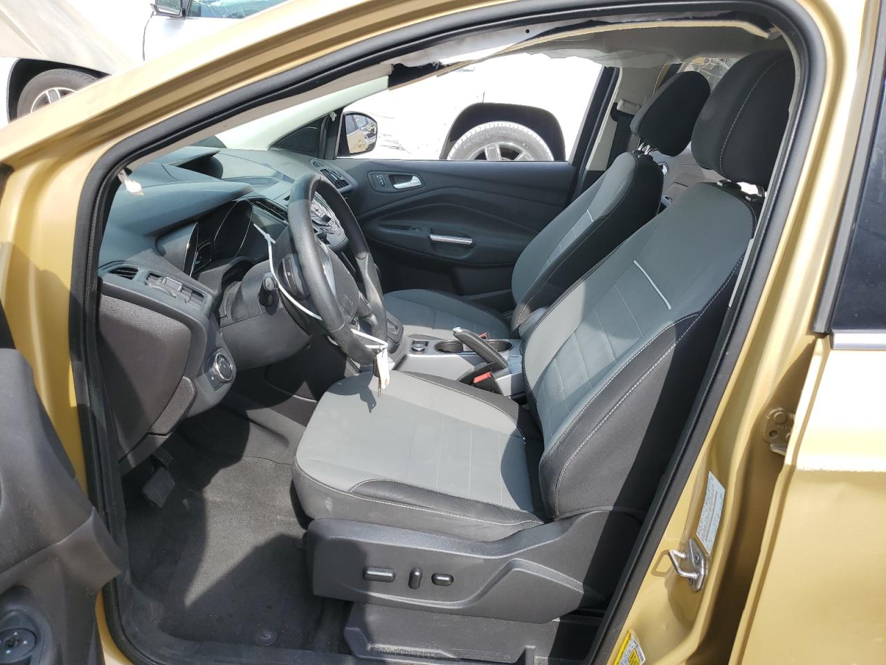 2014 Ford Escape VIN 1FMCU0GX3EUE12221 Copart auction photo, undercarriage / side damage thumbnail 7