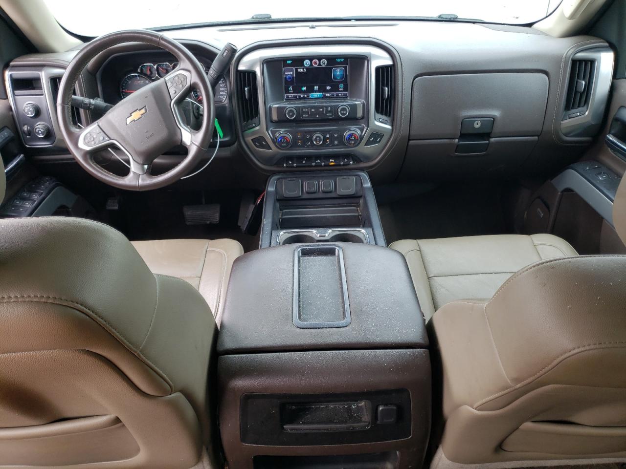 2014 Chevrolet Silverado VIN 3GCUKSEC8EG467924 Copart auction photo, side damage thumbnail 8