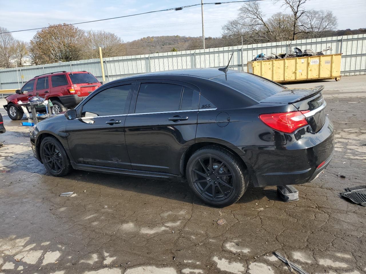 2014 Chrysler 200 VIN 1C3CCBBG9EN171063 Copart auction photo, front end damage thumbnail 2