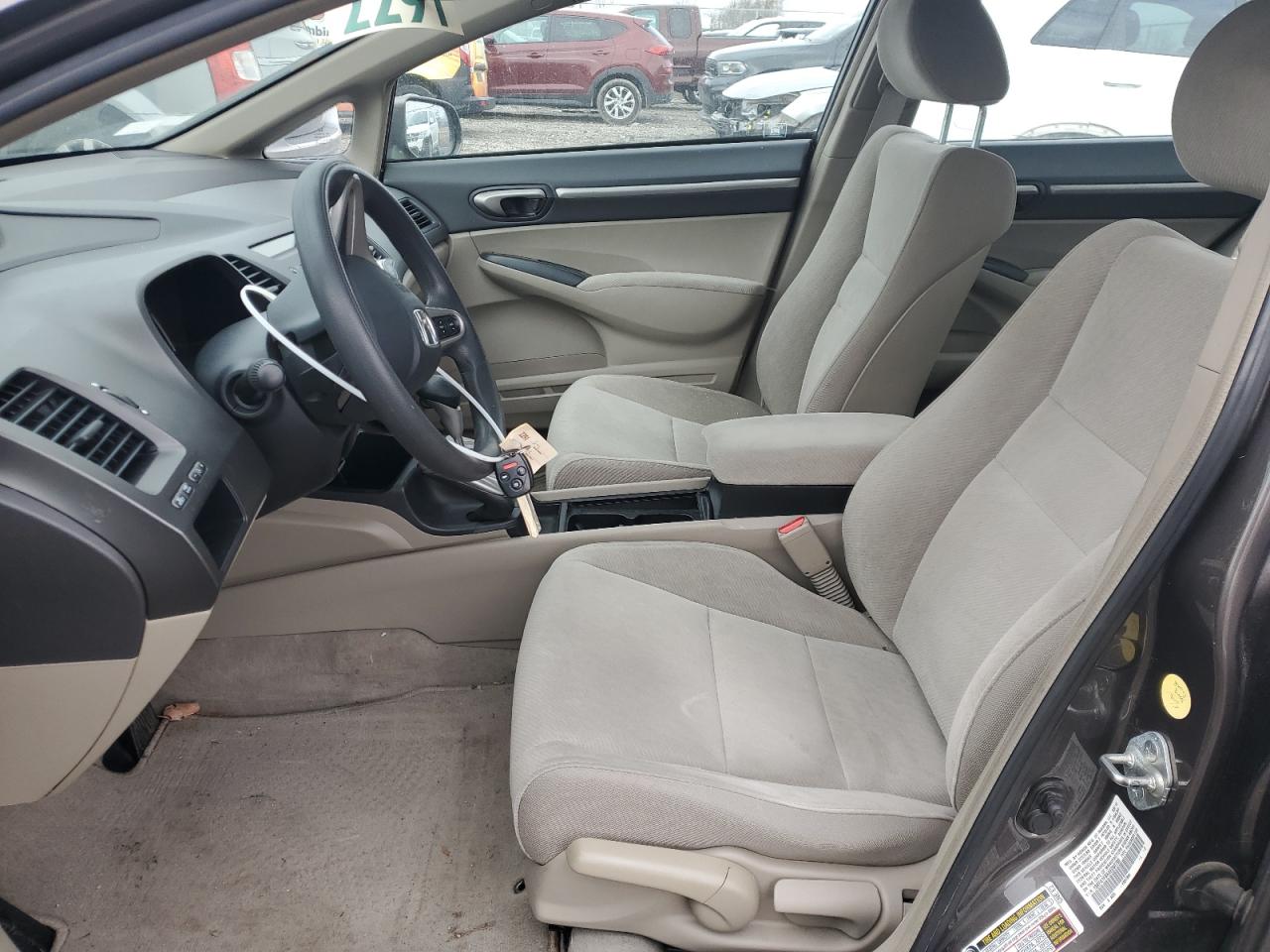 2010 Honda Civic VIN 19XFA1F8XAE050780 Copart auction photo, side / minor dent/scratches damage thumbnail 7
