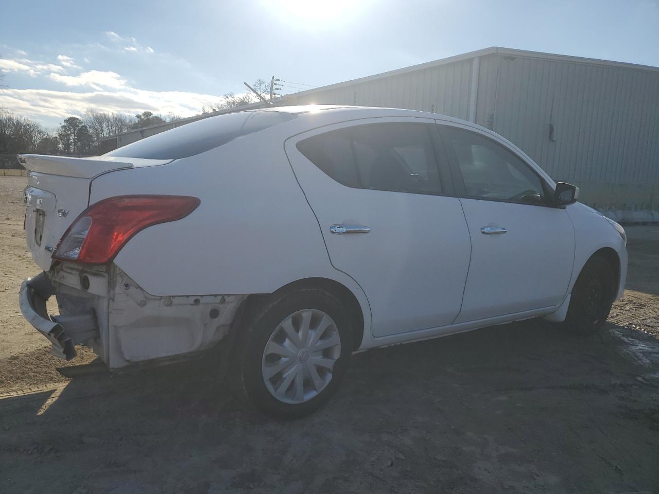 2015 Nissan Versa VIN 3N1CN7AP5FL826859 Copart auction photo, rear end damage thumbnail 3