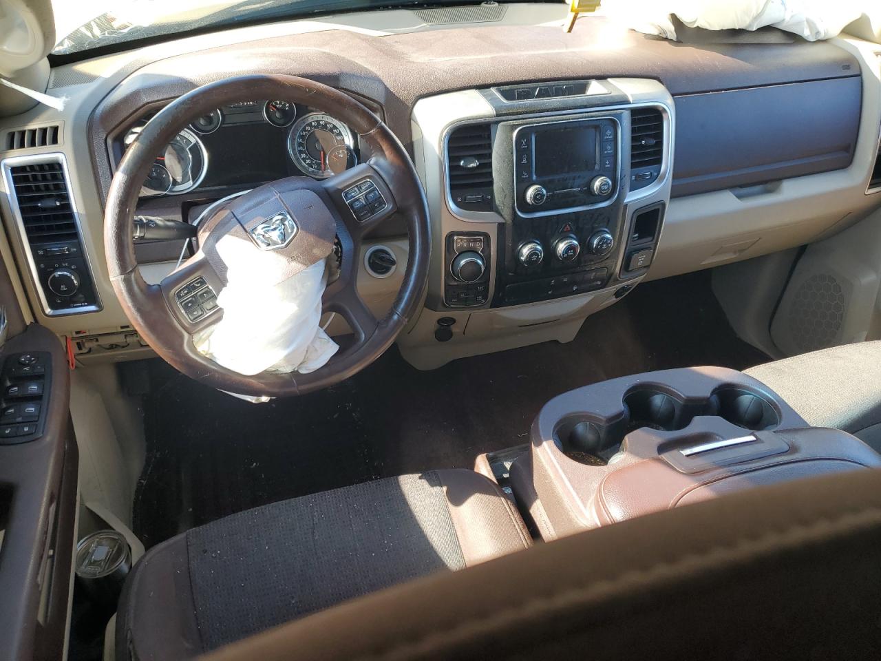 2014 RAM 1500 VIN 1C6RR7LG9ES423810 Copart auction photo, front end damage thumbnail 8