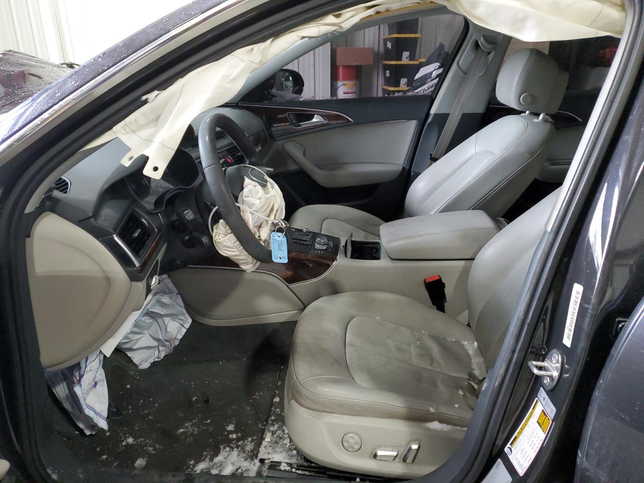 2016 Audi A6 VIN WAUGFAFC6GN015228 Copart auction photo, front end damage thumbnail 7