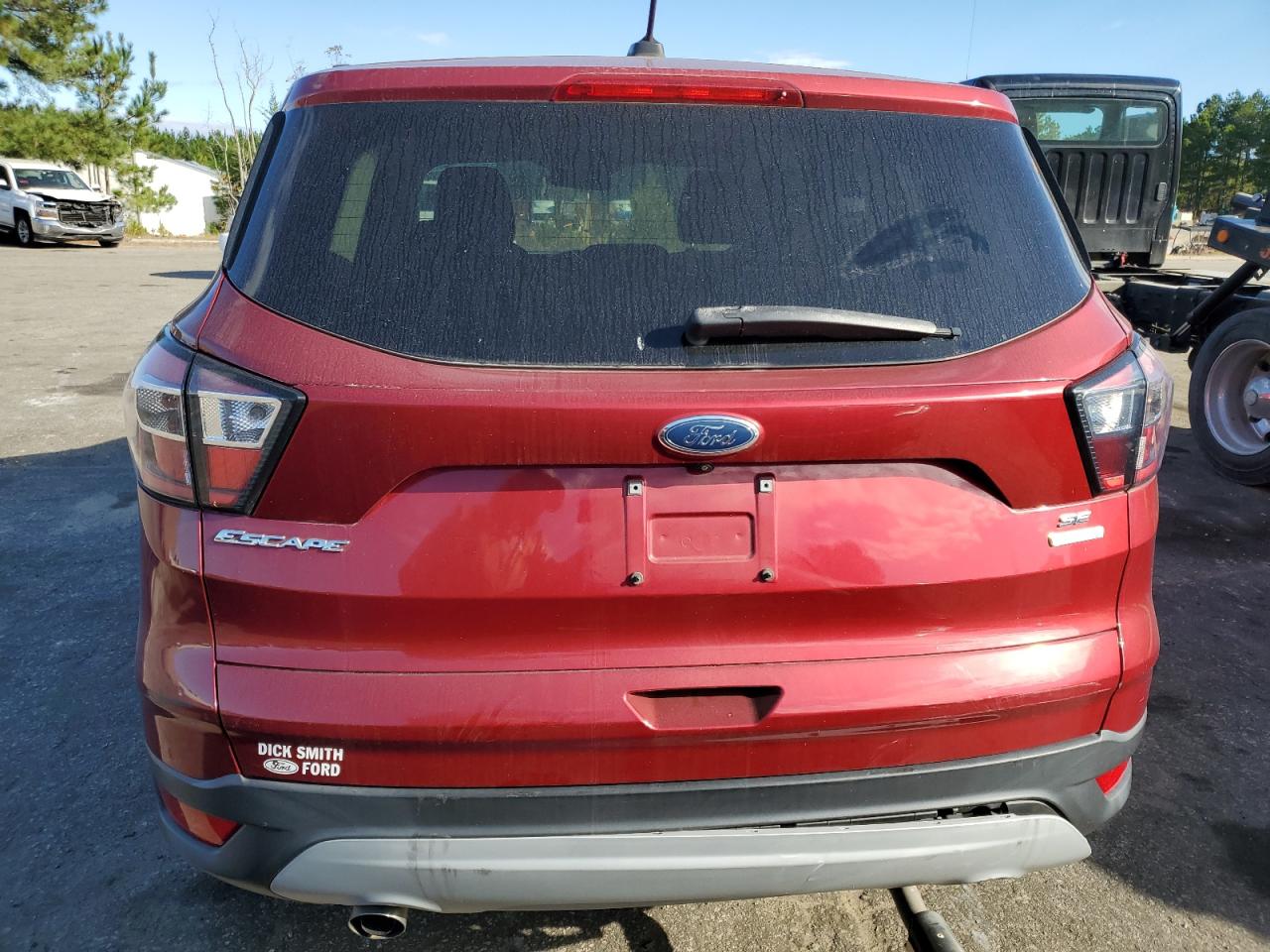 2017 Ford Escape VIN 1FMCU0GD3HUB72873 Copart auction photo, side damage thumbnail 6