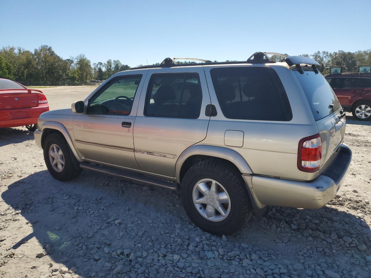 2001 Nissan Pathfinder VIN JN8DR09X11W572527 Copart auction photo, side / minor dent/scratches damage thumbnail 2