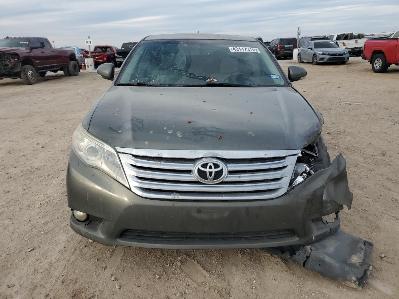 2011 Toyota Avalon VIN 4T1BK3DB5BU379195 Copart auction photo, front end / side damage thumbnail 5
