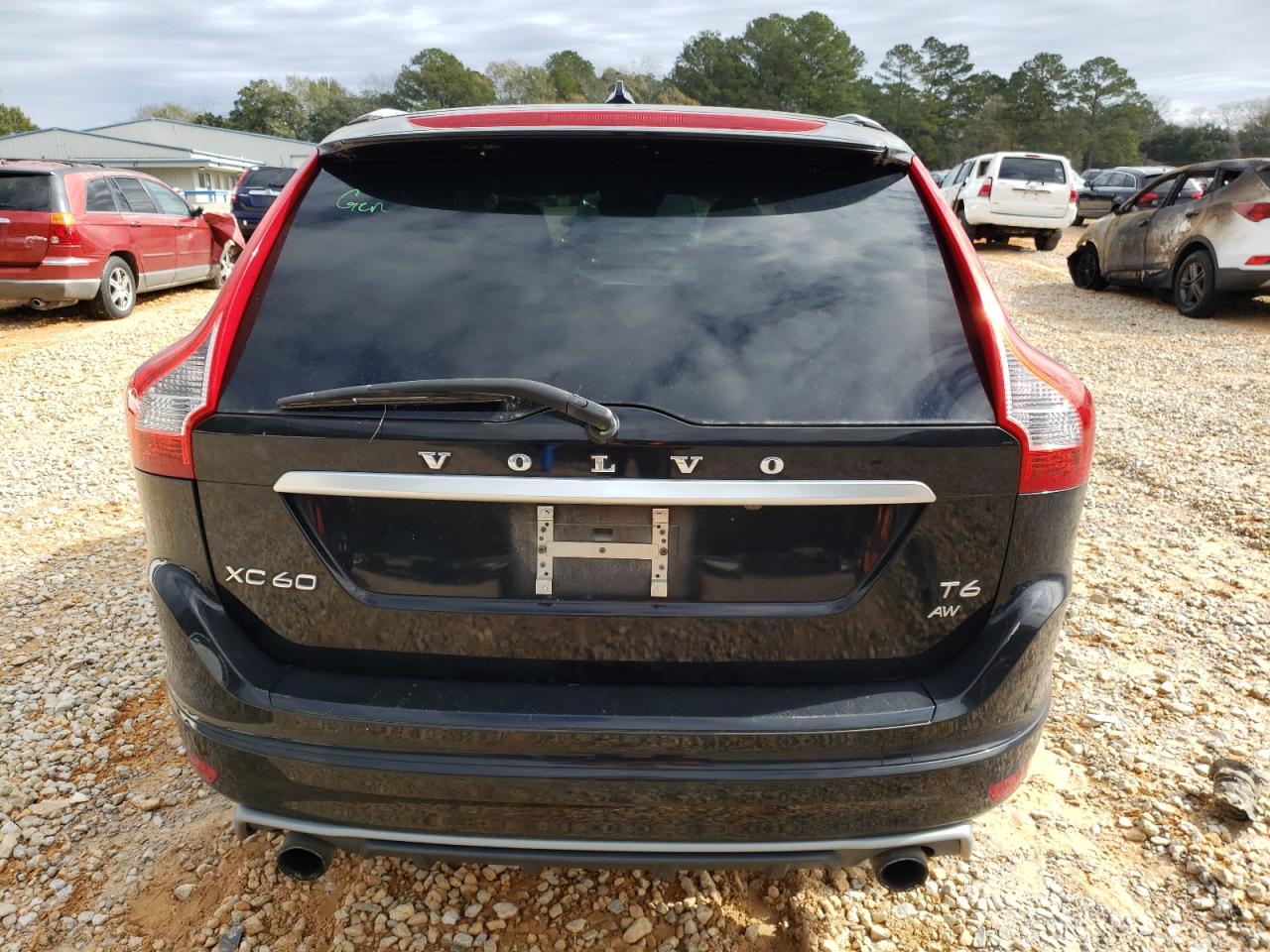 2017 Volvo XC60 VIN YV449MRSXH2017078 Copart auction photo, burn - engine / front end damage thumbnail 6
