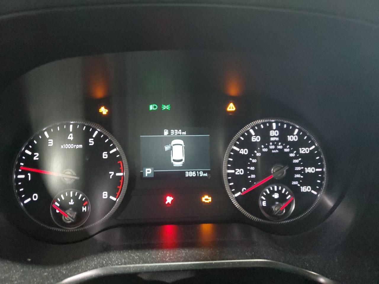 2021 KIA Telluride VIN 5XYP2DHCXMG154908 Copart auction photo, front end damage thumbnail 9