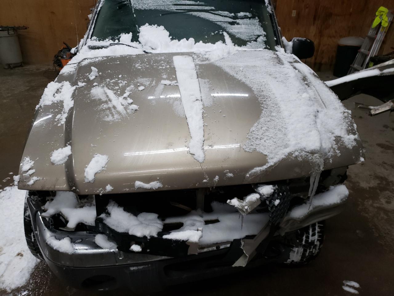 2003 Ford Ranger VIN 1FTZR45E03PA67556 Copart auction photo, front end / side damage thumbnail 11