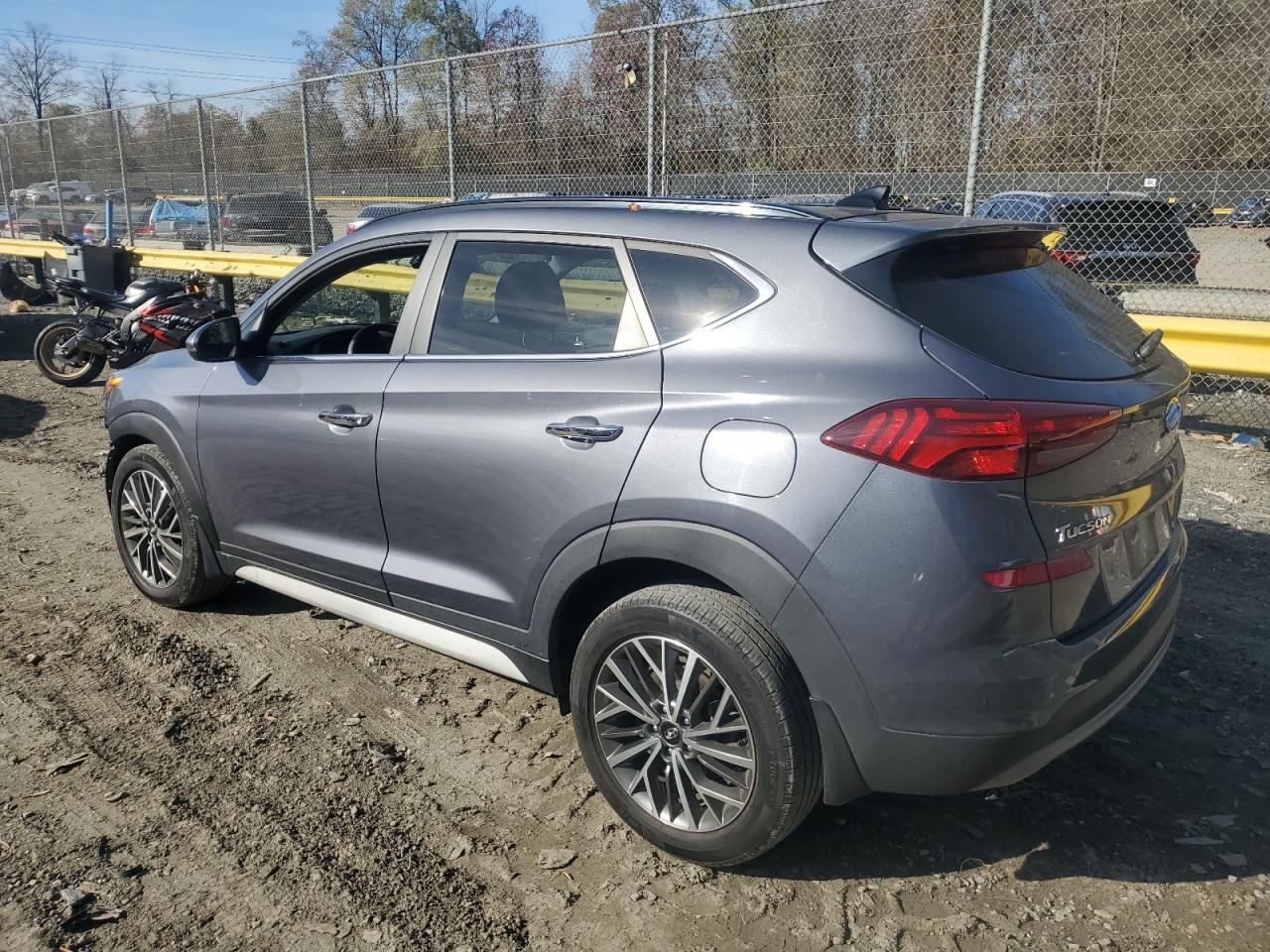 2019 Hyundai Tucson VIN KM8J33AL5KU012481 Copart auction photo, front end / side damage thumbnail 2