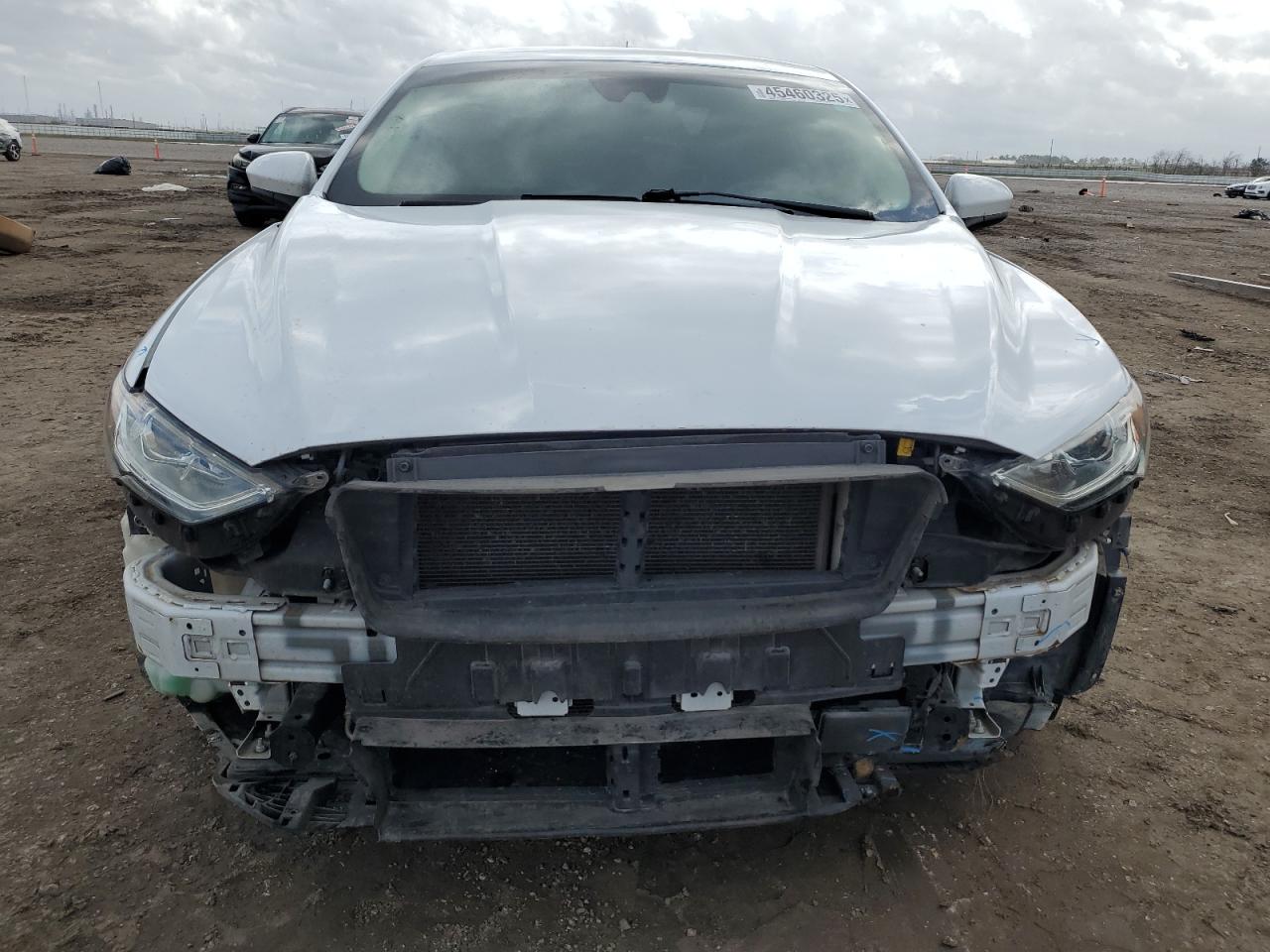 2019 Ford Fusion VIN 3FA6P0G71KR277063 Copart auction photo, front end / rear end damage thumbnail 5