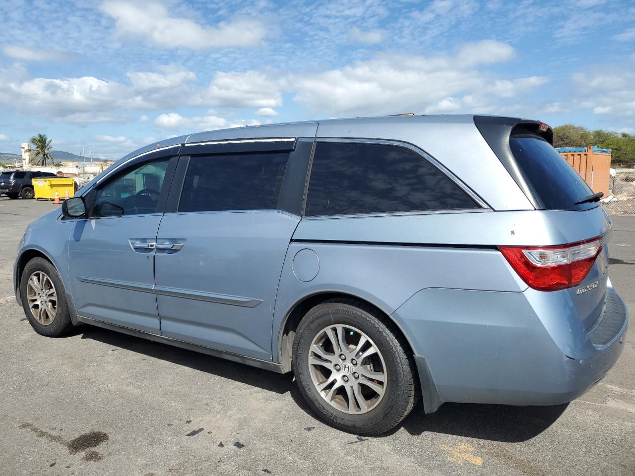2011 Honda Odyssey VIN 5FNRL5H62BB059169 Copart auction photo, mechanical damage thumbnail 2