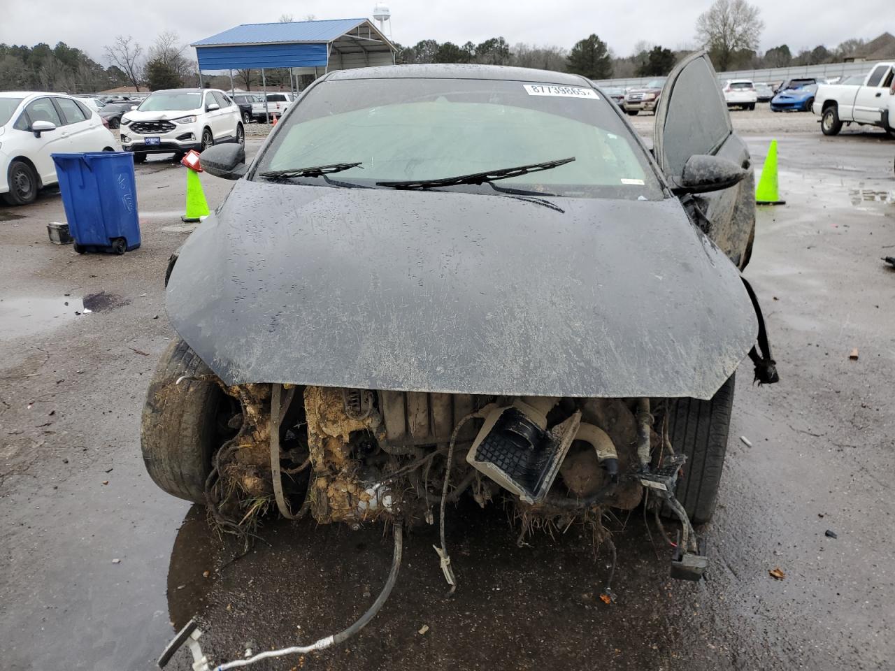 2020 KIA Forte VIN 3KPF24AD3LE155747 Copart auction photo, all over / frame damage damage thumbnail 5