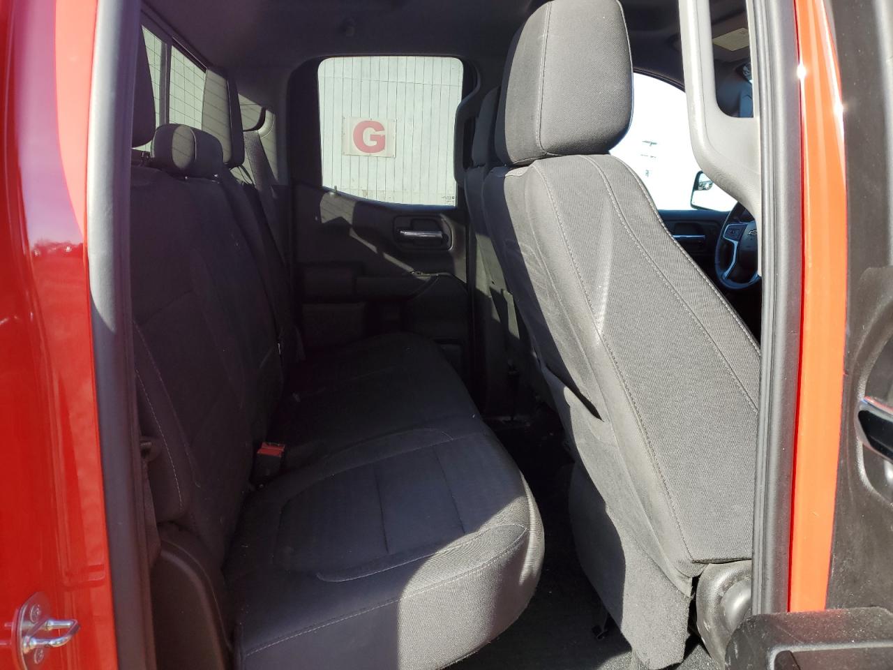 2020 Chevrolet Silverado VIN 1GCRYDED7LZ372390 Copart auction photo, rear end / side damage thumbnail 10