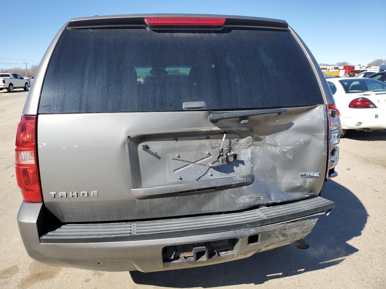 2009 Chevrolet Tahoe VIN 1GNFK23029R254871 Copart auction photo, rear end / front end damage thumbnail 6