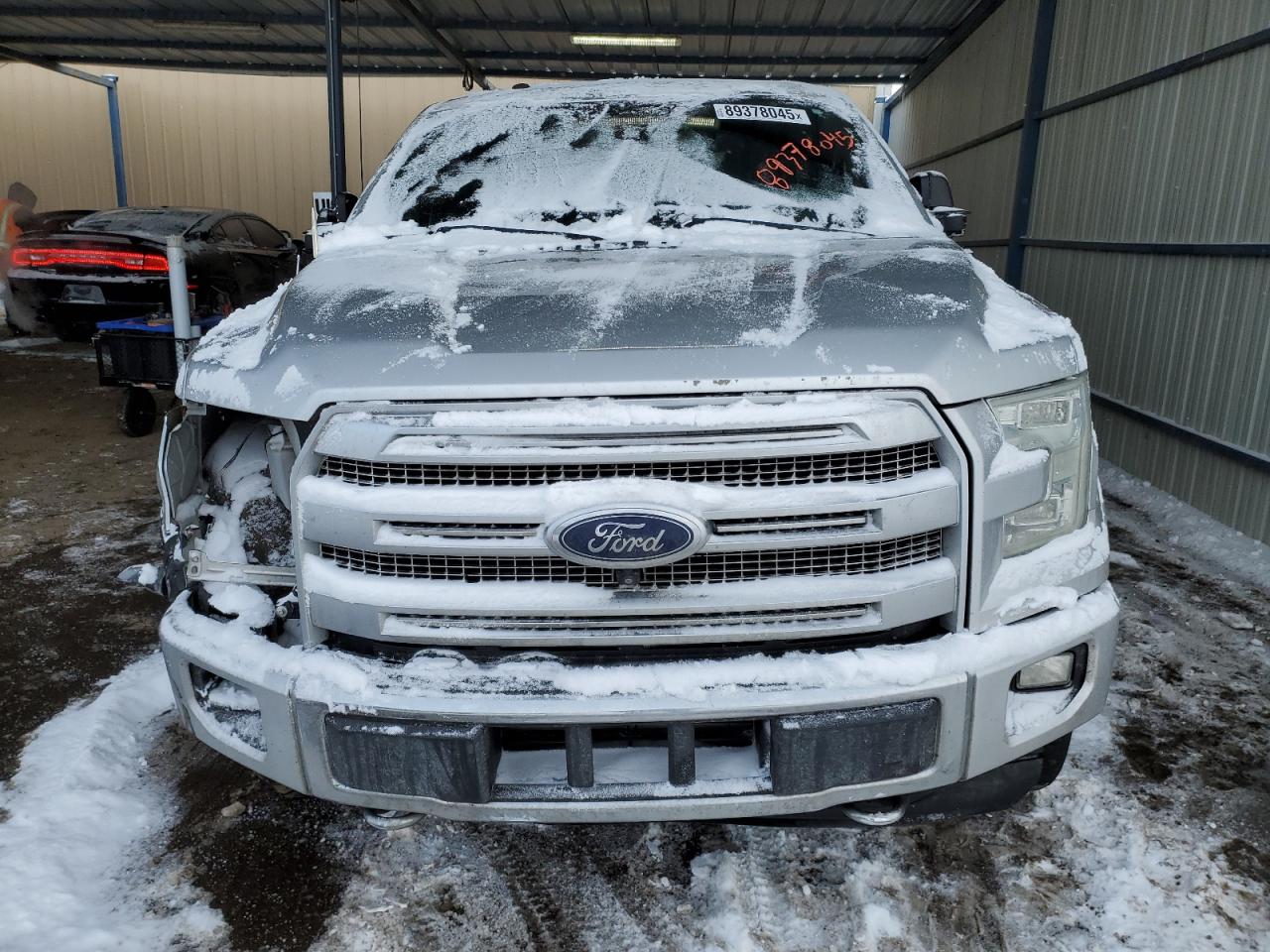 2016 Ford F-150 VIN 1FTEW1EG6GFB54087 Copart auction photo, front end / side damage thumbnail 5