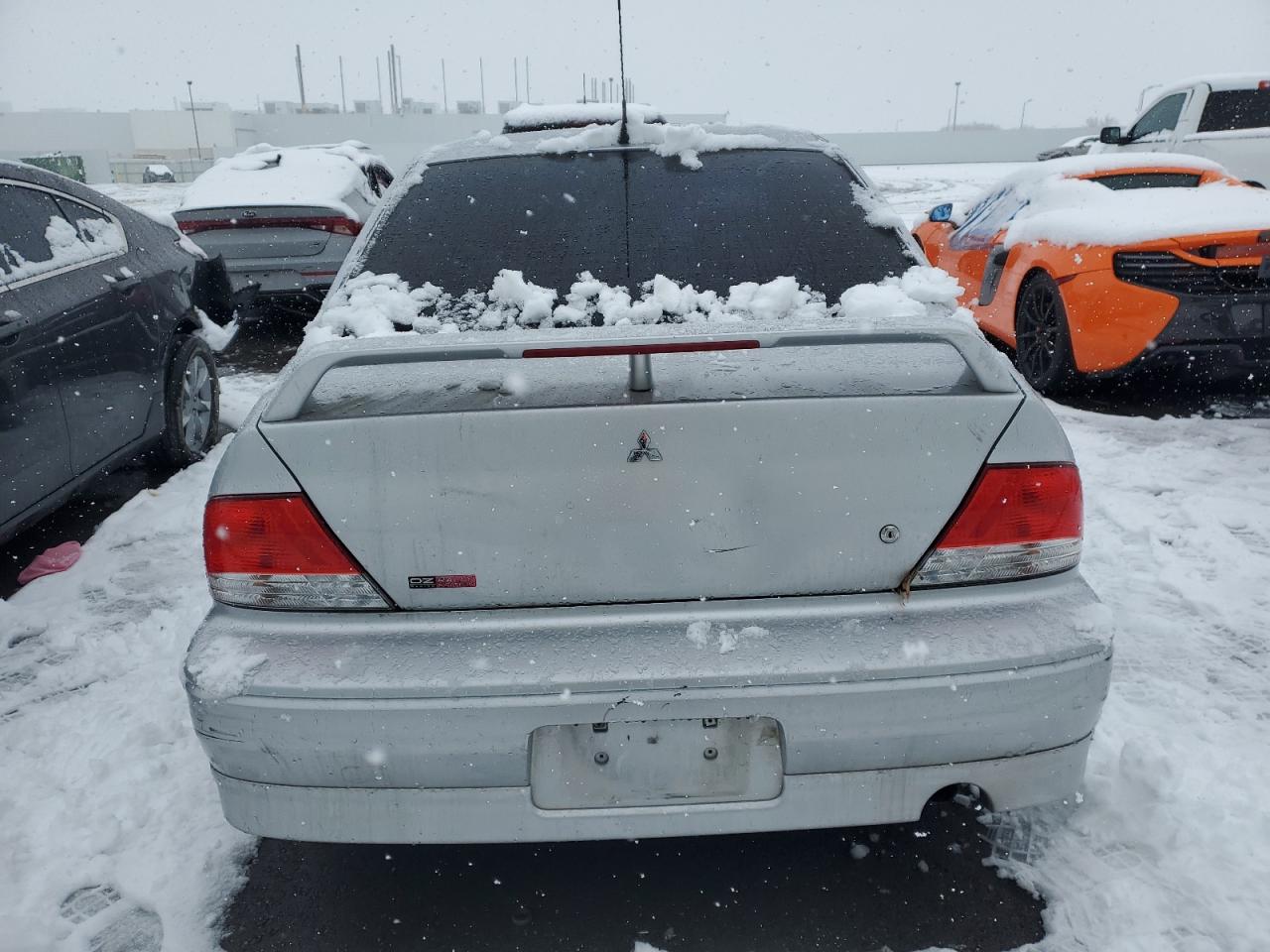 2003 Mitsubishi Lancer VIN JA3AJ86EX3U118264 Copart auction photo, front end damage thumbnail 6