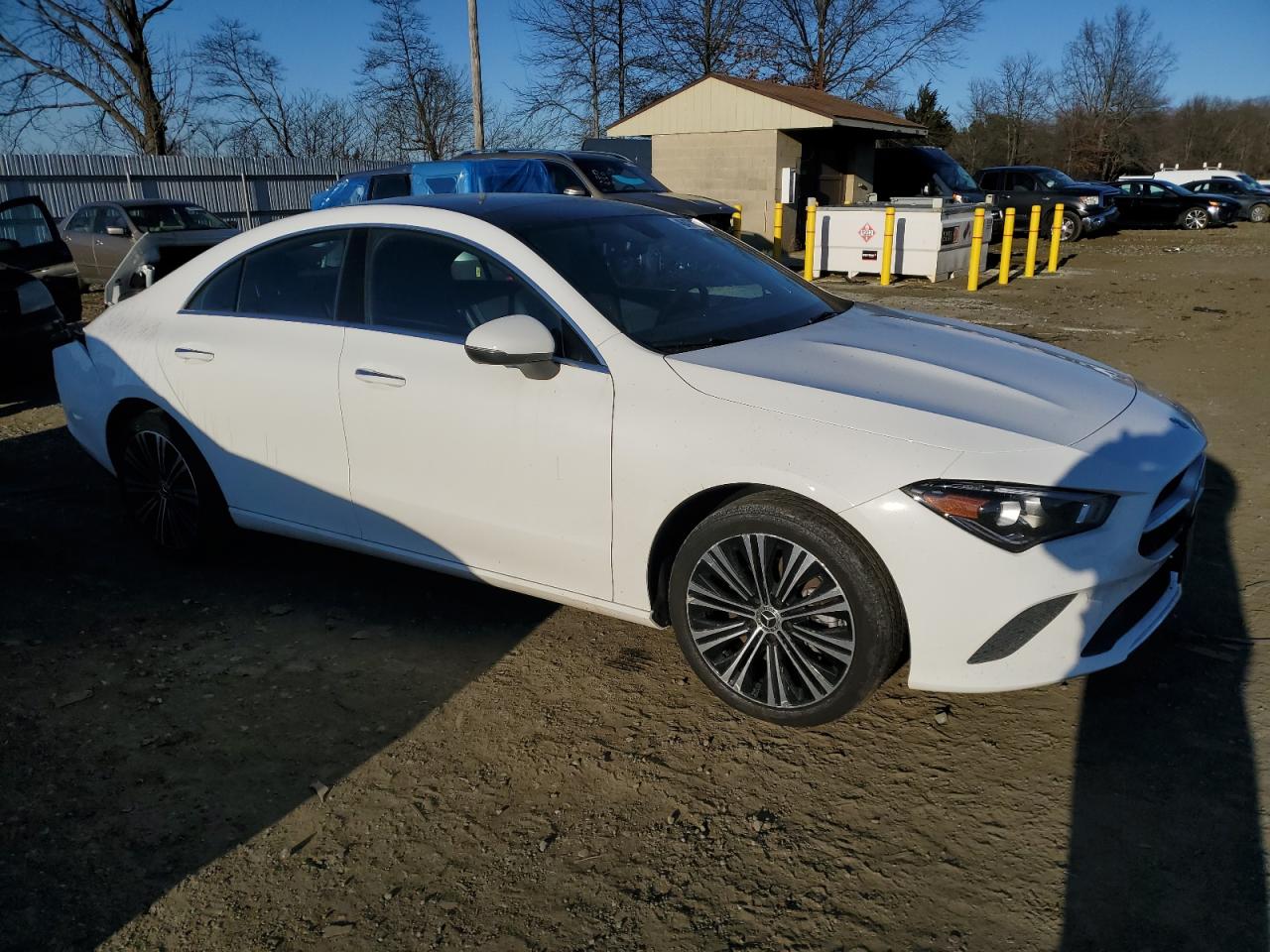 2023 Mercedes-Benz CLA-klasse VIN W1K5J4HB2PN424279 Copart auction photo, rear end damage thumbnail 4