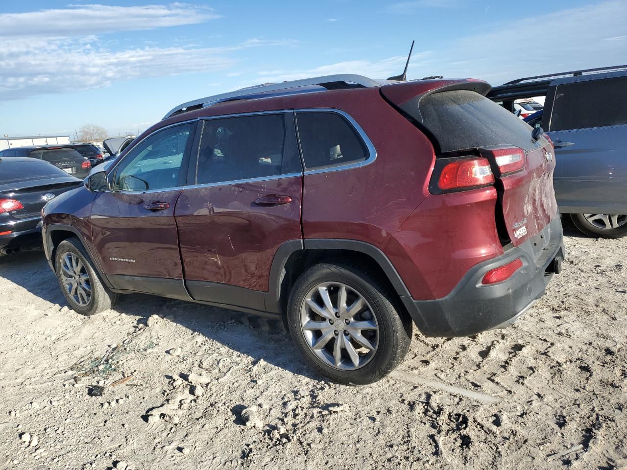2018 Jeep Grand Cherokee VIN 1C4PJMDXXJD599137 Copart auction photo, side / top/roof damage thumbnail 2