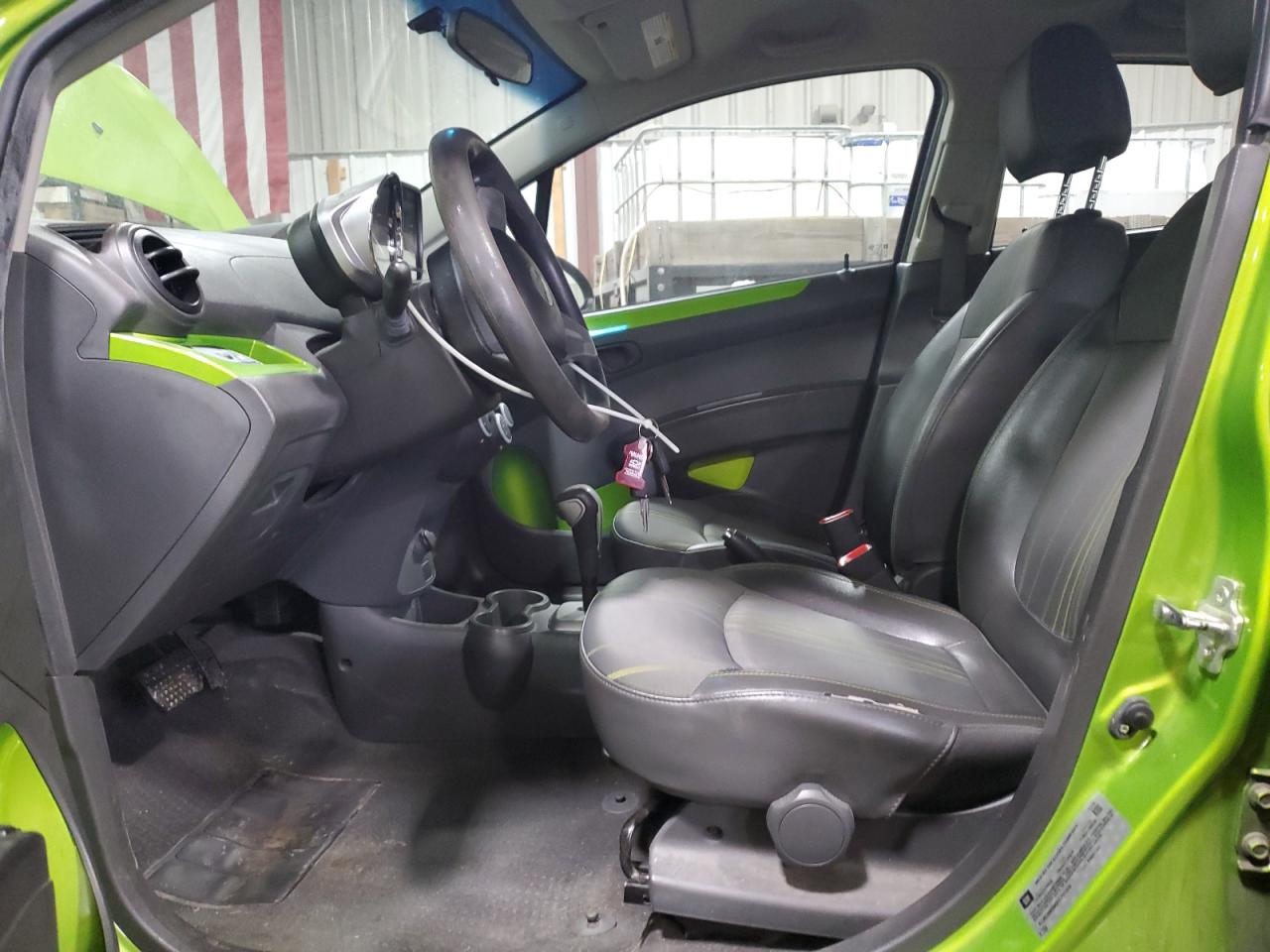 2015 Chevrolet Spark VIN KL8CB6S95FC731206 Copart auction photo, front end damage thumbnail 7